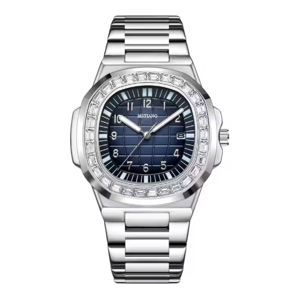 New Luxury Watch for Man Casual Quartz Men's Watches Male Clock Waterproof Luminous Date Week Stainless Steel Men Watch
