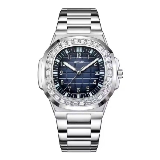New Luxury Watch for Man Casual Quartz Men's Watches Male Clock Waterproof Luminous Date Week Stainless Steel Men Watch